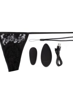 Screaming O Premium Ergonomic Remote Panty Set - Black