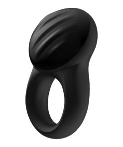 Satisfyer App Enabled Signet Ring - Black