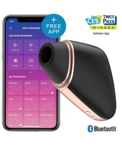 Satisfyer App Enabled Love Triangle - Black