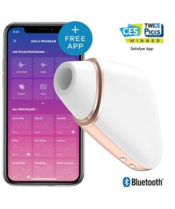 Satisfyer App Enabled Love Triangle - White