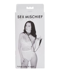 S&M Fishnet Collar & Leash