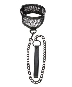 S&M Fishnet Collar & Leash