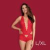 Obsessive - 853-TED-3 teddy L/XL - Red