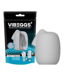 VIBEGGS – Twisty Tongues – Vibrating Masturbation Sleeve