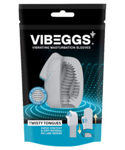 VIBEGGS – Twisty Tongues – Vibrating Masturbation Sleeve