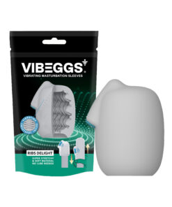 VIBEGGS – Ribs Delight – Vibrating Masturbation Sleeve