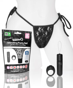 My Secret Screaming O 4T Panty Vibe - Black