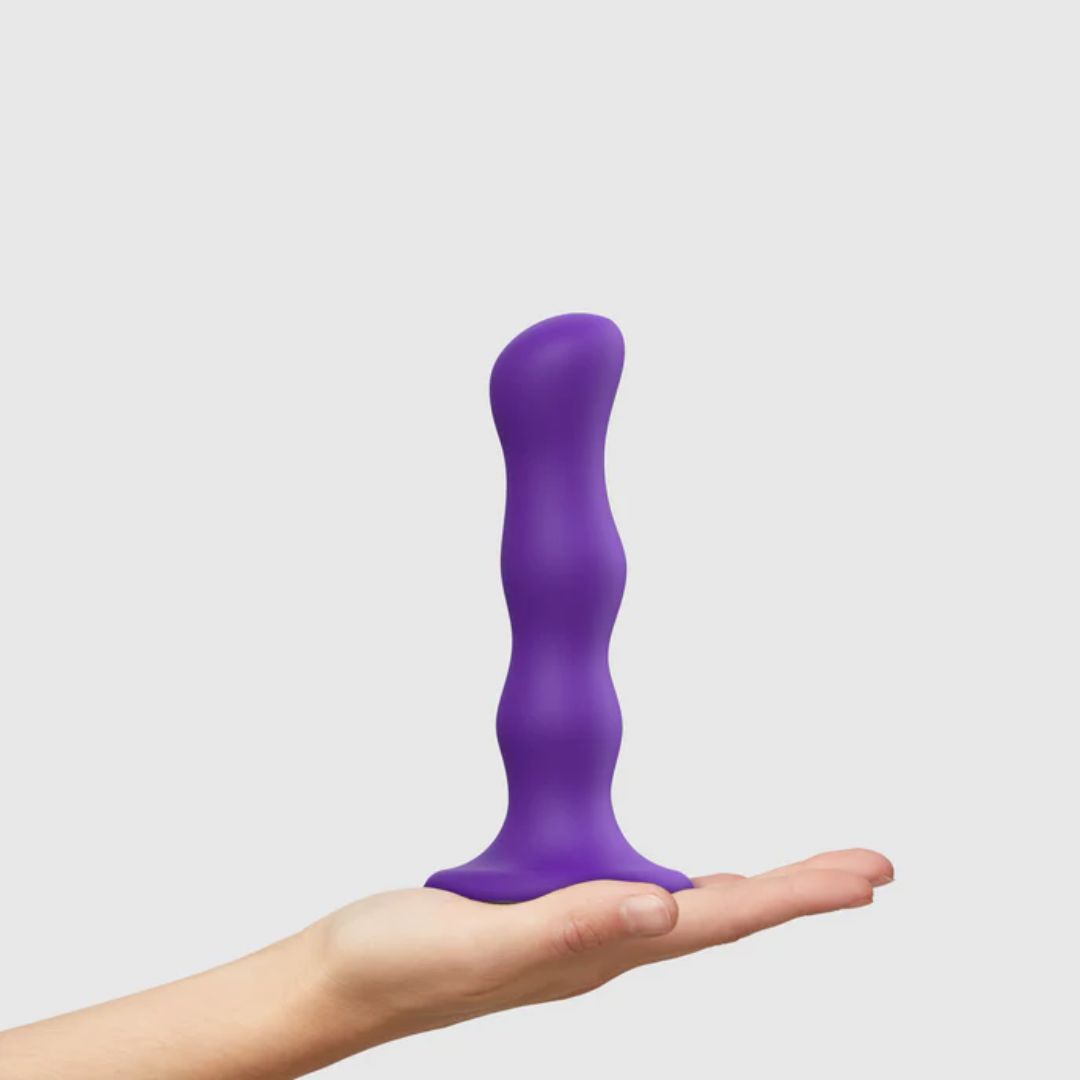 Strap On Me – Dildo Geisha Balls – Medium – Purple