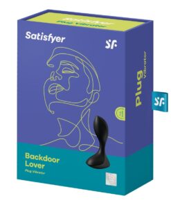 Satisfyer Backdoor Lover - Plug Vibrator - Black
