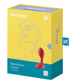 Satisfyer Backdoor Lover - Plug Vibrator - Red