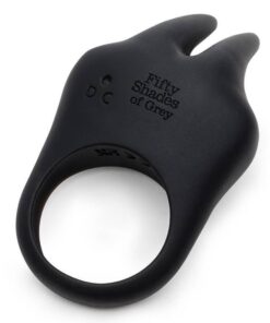 Fifty Shades of Grey Sensation Rechargeable Vibrating Rabbit Love Ring