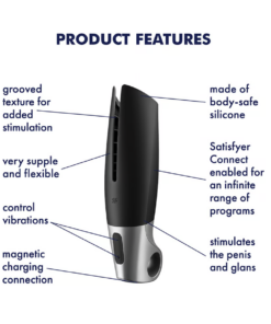 Satisfyer Power Masturbator – Black