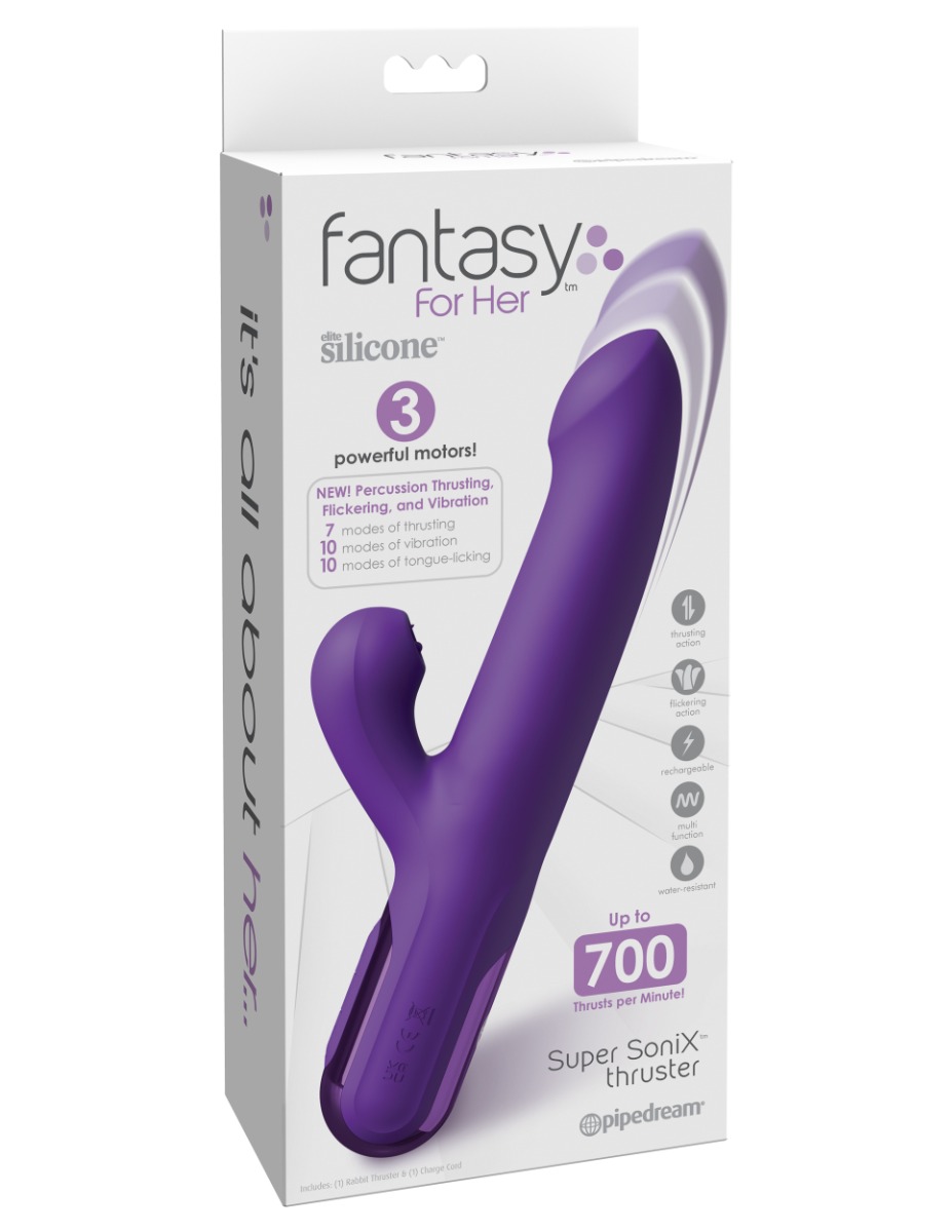 Pipedream – Fantasy For Her – Super SoniX Thruster – Purple