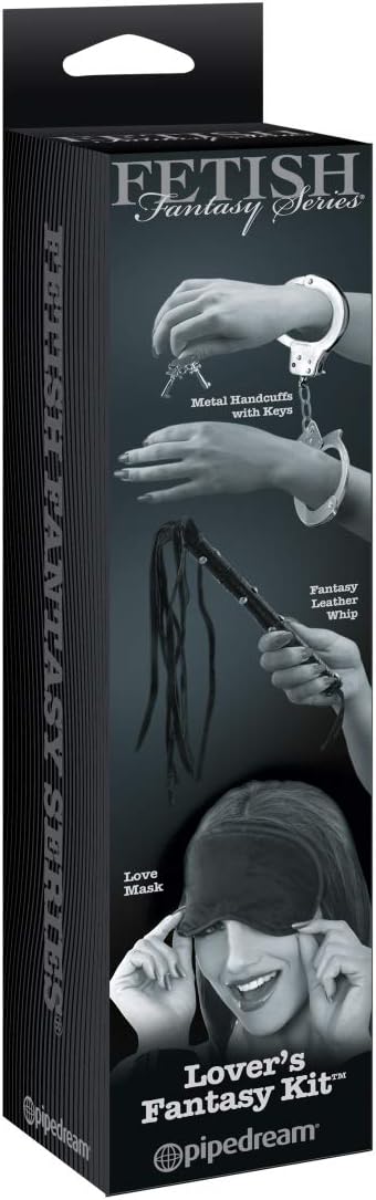 Pipedream – Fetish Fantasy Series Limited Edition – Edition Lover’s Fantasy Kit – Black/Silver
