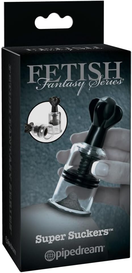 Pipedream – Fetish Fantasy Series Limited Edition – Super Suckers – Black/Clear