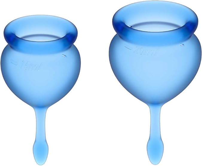 Satisfyer Feel Good Menstrual Cup – Dark Blue