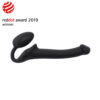 Strap On Me – Semi-Realistic Bendable Strap-On Black – S