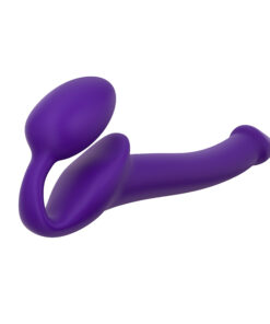 Strap On Me – Semi-Realistic Bendable Strap-On Purple – S