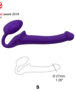 Strap On Me – Semi-Realistic Bendable Strap-On Purple – S