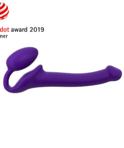 Strap On Me – Semi-Realistic Bendable Strap-On Purple – S
