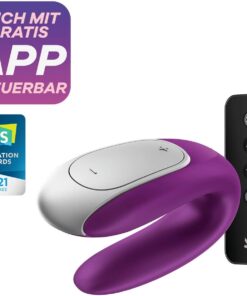 Satisfyer App Enabled Double Fun - Violet
