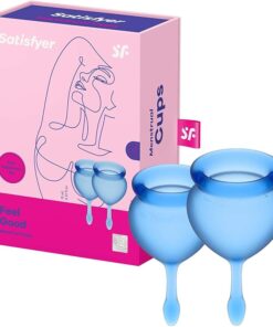 Satisfyer Feel Good Menstrual Cup – Dark Blue