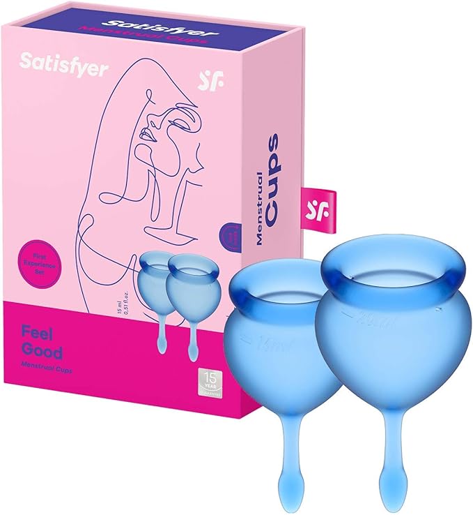 Satisfyer Feel Good Menstrual Cup – Dark Blue