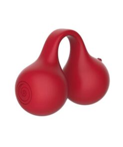 SVibe Snail TWINN Finger Vibrator – Cherry (Red) – NO APP