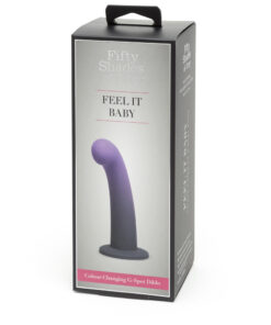 Fifty Shades of Grey Feel it Baby 7 inch Colour Changing Silicone Dildo