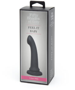 Fifty Shades of Grey Feel it Baby 7 Inch Silicone G-Spot Dildo