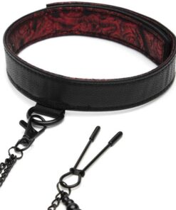 Fifty Shades of Grey Sweet Anticipation Collar Nipple Clamps