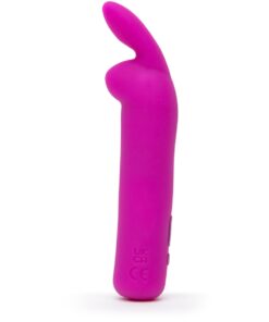 Happy Rabbit Rechargeable Vibrating Bullet - Purple