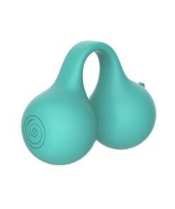 SVibe Snail TWINN Finger Vibrator – Teal (Tiffany) – APP