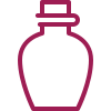Parcel icon representing convenient 100 ml packaging