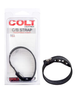 COLT Adjustable 3 Snap Leather Strap