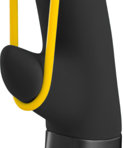Fun Factory – Amorino – Rabbit Vibrator – Black – Rechargeable Battery