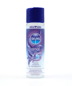 Skins Anal Hybrid Silicone and Water Based Lubricant 4.4 fl oz (130ml)