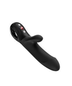 Fun Factory – Bi Stronic Embrace – Thrusting Pulsator – Black – Rechargeable Battery