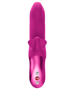 Fun Factory – Bi Stronic Fusion – Thrusting Rabbit Pulsator – Magenta – Rechargeable Battery