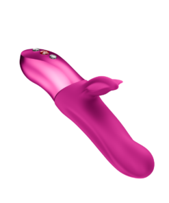 Fun Factory – Bi Stronic Fusion – Thrusting Rabbit Pulsator – Magenta – Rechargeable Battery