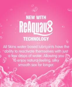 Skins Bubblegum Water Based Lubricant 4.4 fl oz (130ml)