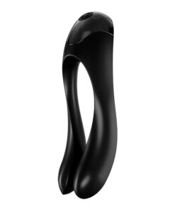 Satisfyer Candy Cane Finger Vibrator – Black