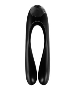 Satisfyer Candy Cane Finger Vibrator – Black