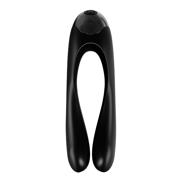 Satisfyer Candy Cane Finger Vibrator – Black