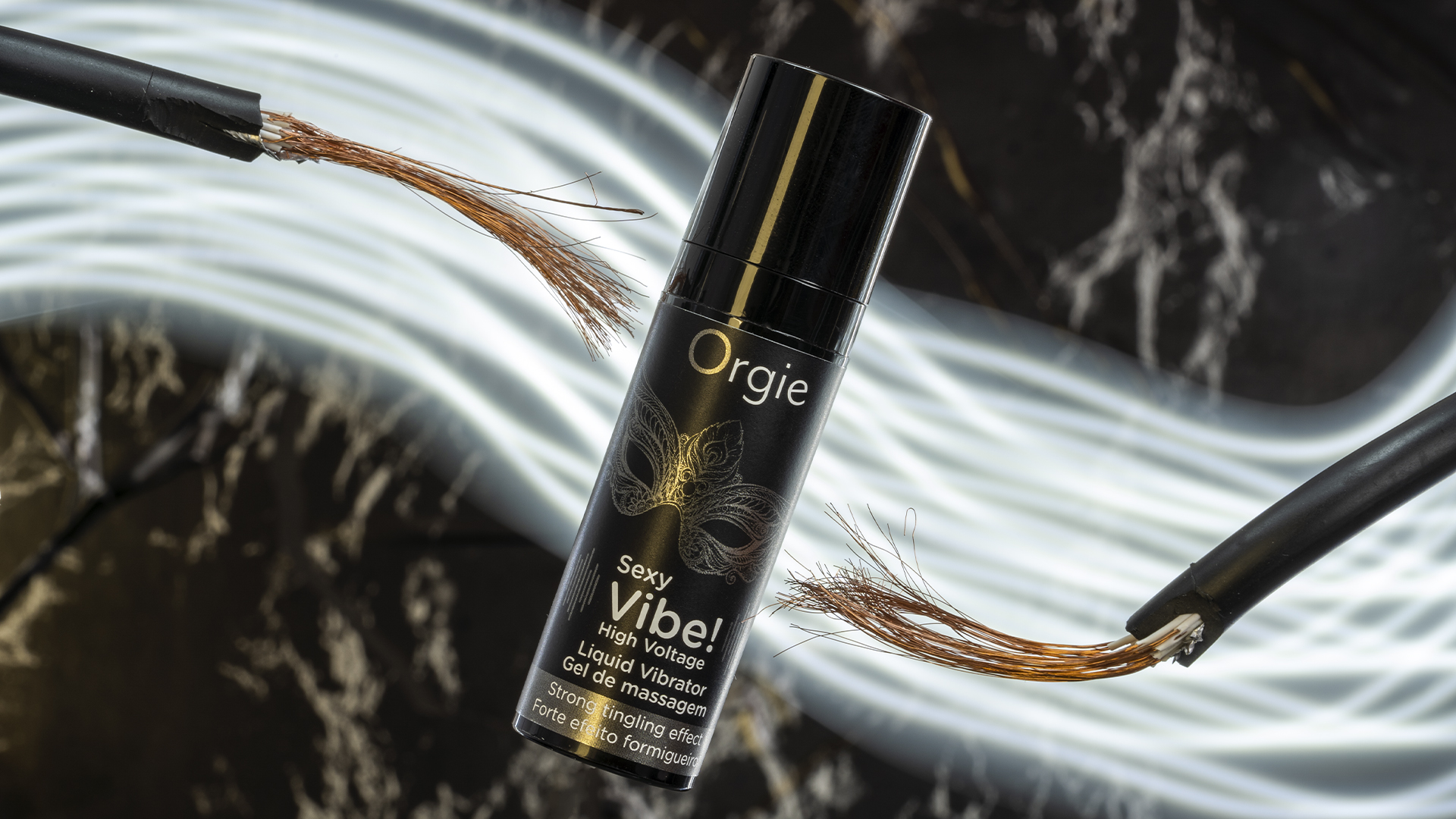 Orgie Sexy Vibe! High Voltage Liquid Vibrator