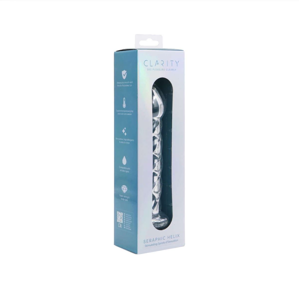 Clarity – Glass Dildo – Seraphic Helix