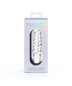Clarity – Glass Dildo – Utopian Crest