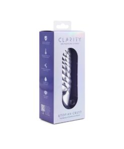 Clarity – Glass Dildo – Utopian Crest