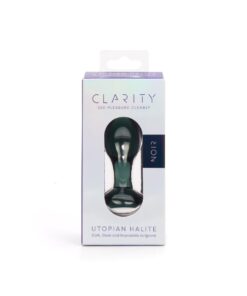 Clarity – Glass Dildo – Utopian Halite – Noir