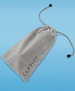 Clarity – Drawstring Bag – Velvet – Large